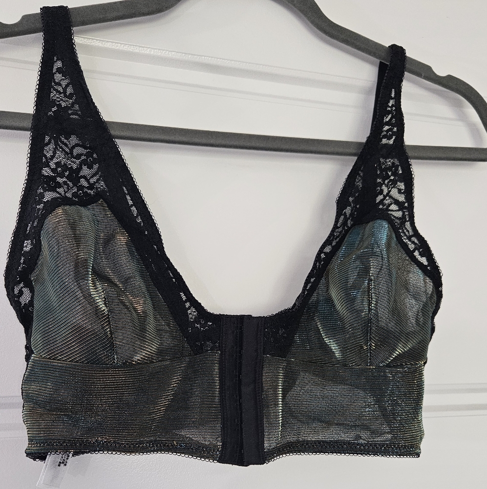 Iridescent Corset Style Bralette
